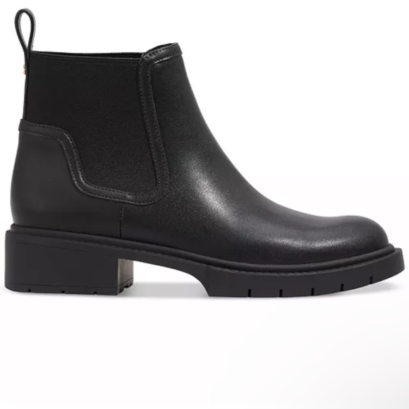 New Coach Women's Lenora Pull On Lug Sole Chelsea Booties 6.5 - Picture 3 of 6